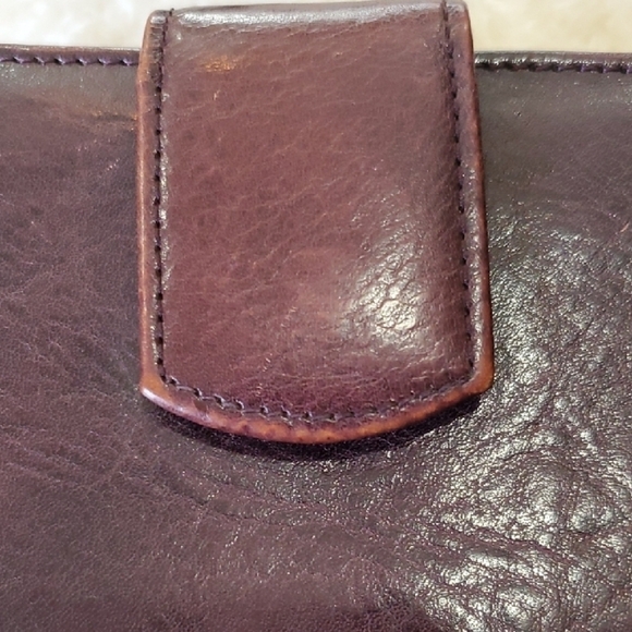 Rolfs Dark Brown Leather Wallet - Picture 4 of 12